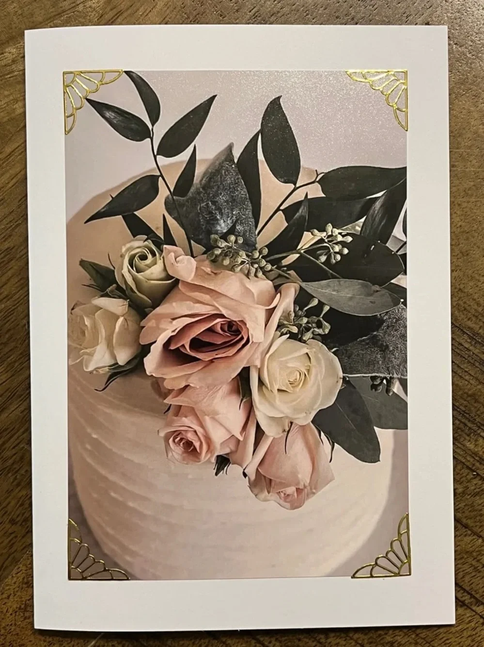 Photo Greeting Cards - Wedding Cakes - Set of 4